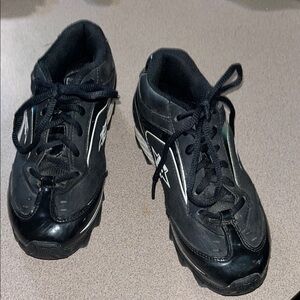 Easton Kids Shoes - Black and White